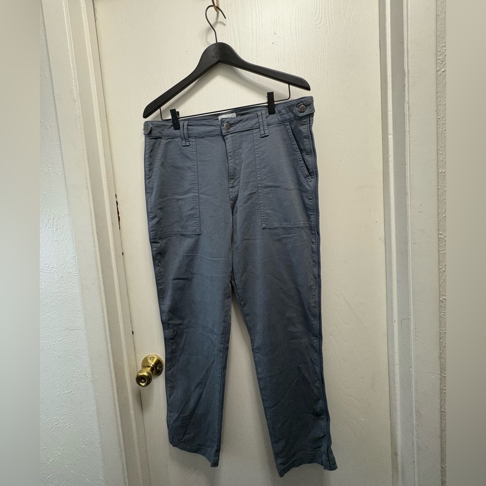 Pistola Gray Cargo Pants Straight-Leg